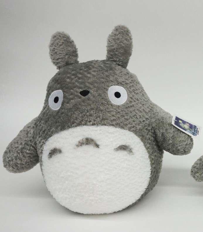 Stort Grått Totoro Gosedjur - Studio Ghibli - Robotto