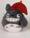 Totoro Röd Paraply Plush - Mjuk och Kramvänlig Kudde - Robotto