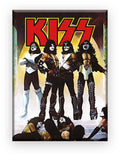Kiss Love Gun Flat Magnet - Robotto