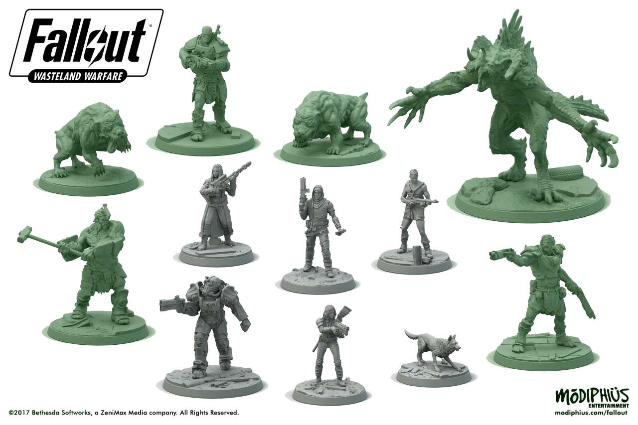 Fallout: Wasteland Warfare Startset modiphius