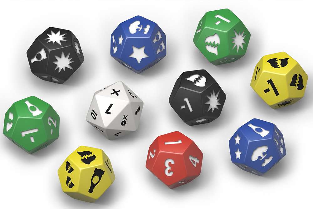 Fallout Wasteland Warfare Extra Dice Set modiphius