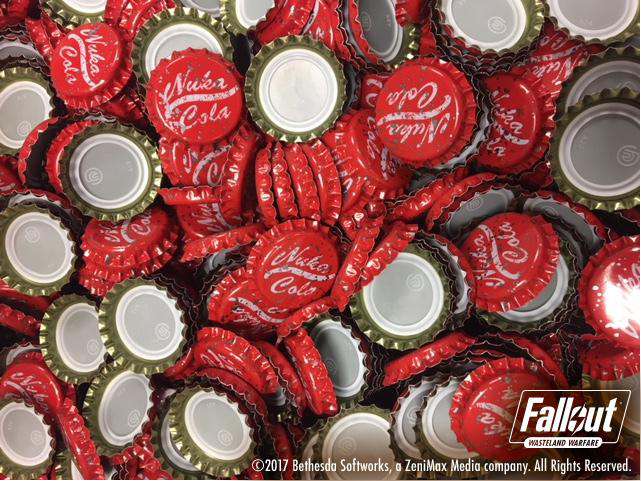 Fallout WW Nuka Cola Caps Set modiphius