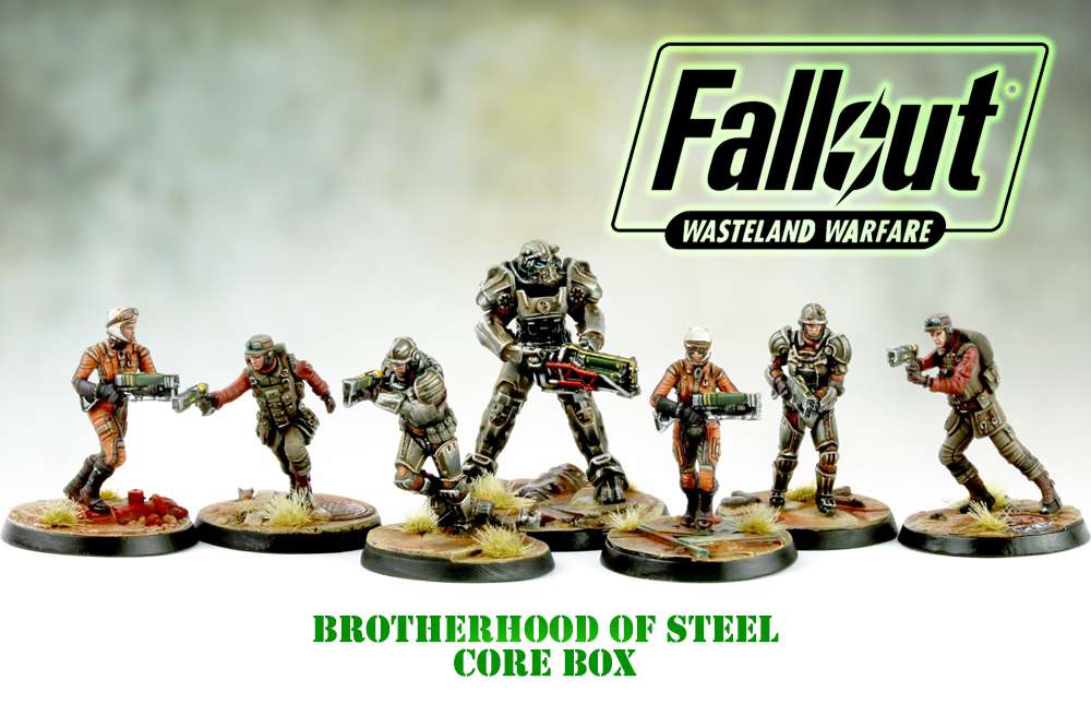 Fallout WW Brotherhood of Steel Core Box modiphius
