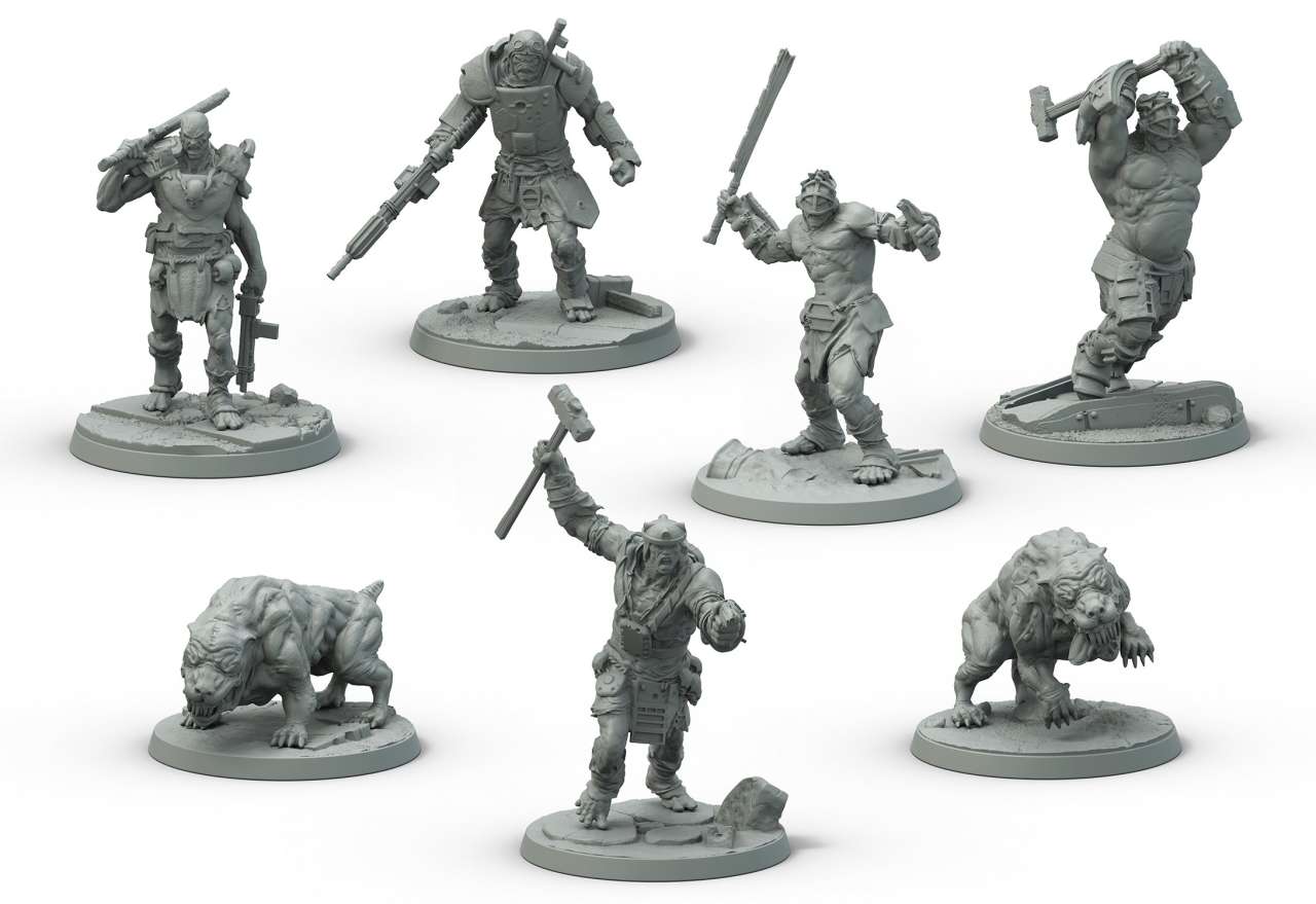 Fallout WW Super Mutants Core Box modiphius