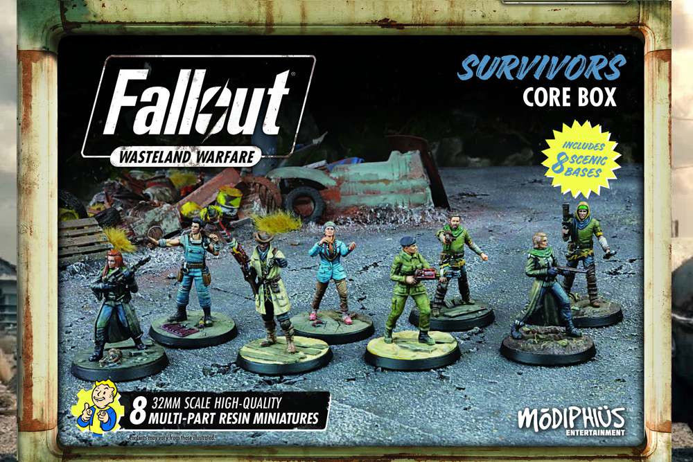 Fallout: Wasteland Warfare Survivors Core Box modiphius