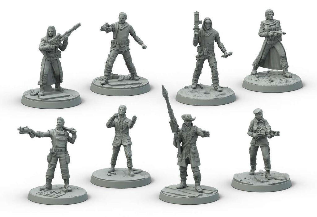 Fallout: Wasteland Warfare Survivors Core Box modiphius