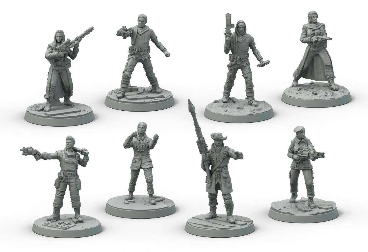Fallout: Wasteland Warfare Survivors Core Box modiphius