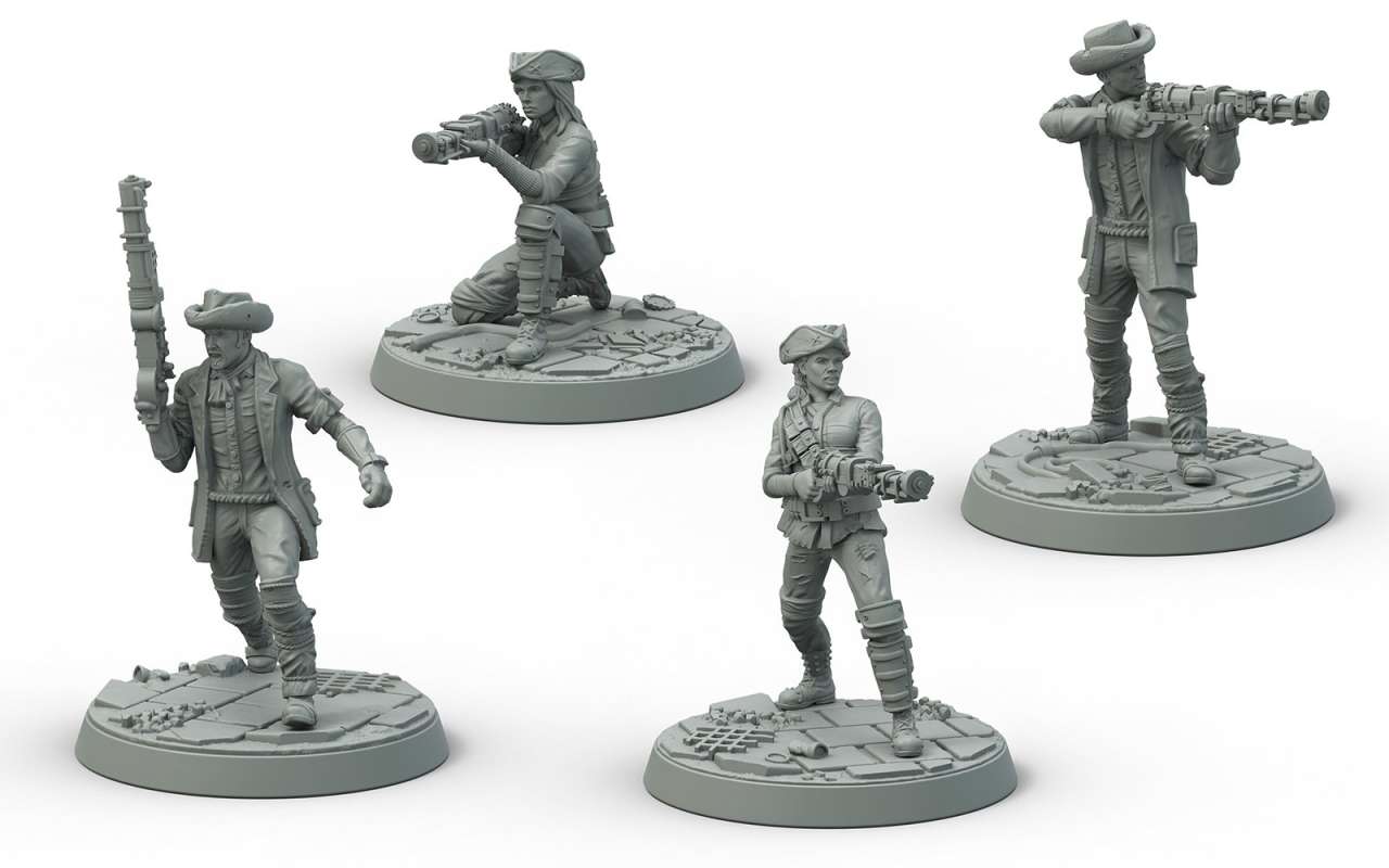 Fallout: Wasteland Warfare - Minutemen Posse Set modiphius