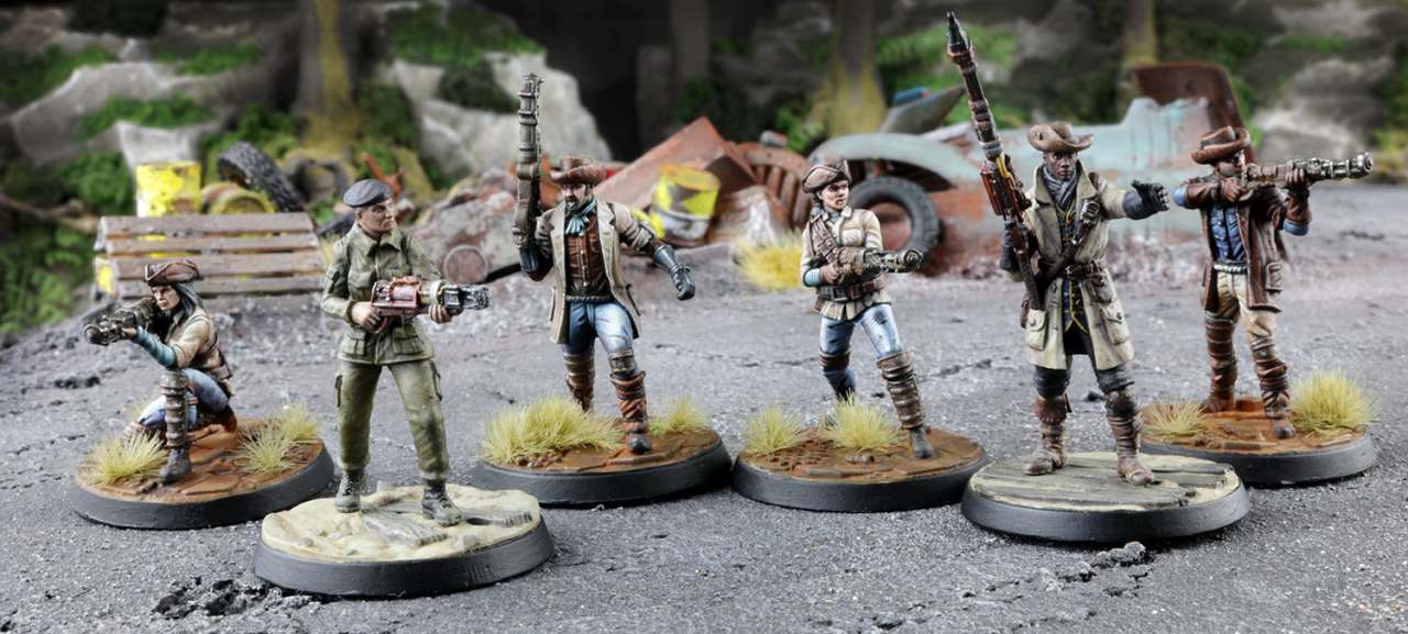 Fallout: Wasteland Warfare - Minutemen Posse Set modiphius