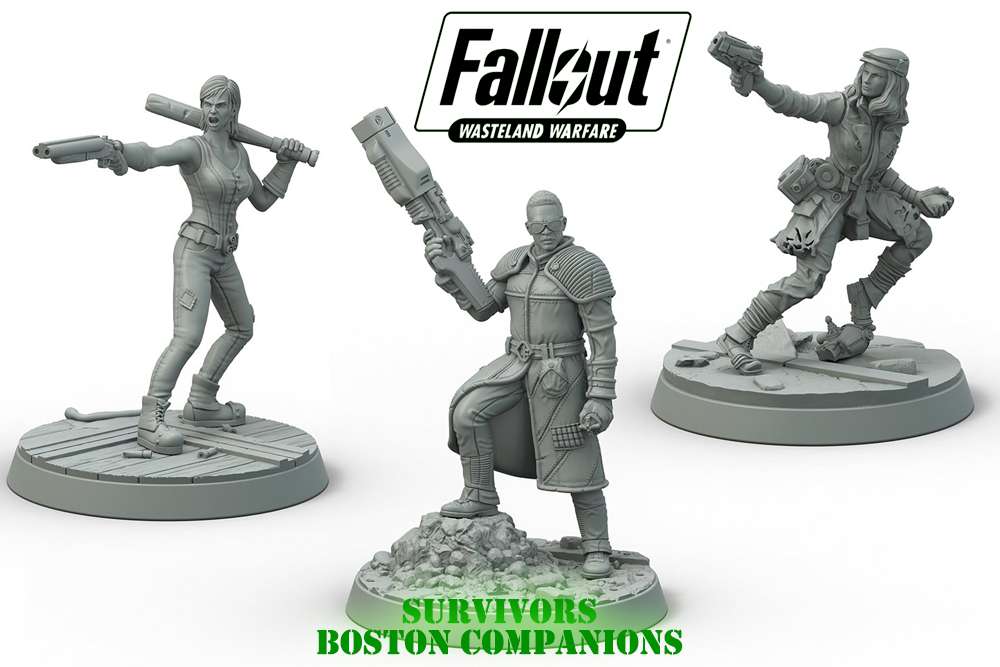 Fallout: Wasteland Warfare - Boston Companions Set modiphius