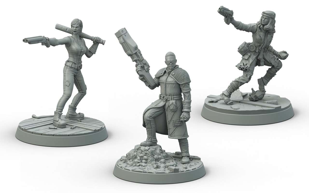 Fallout: Wasteland Warfare - Boston Companions Set modiphius