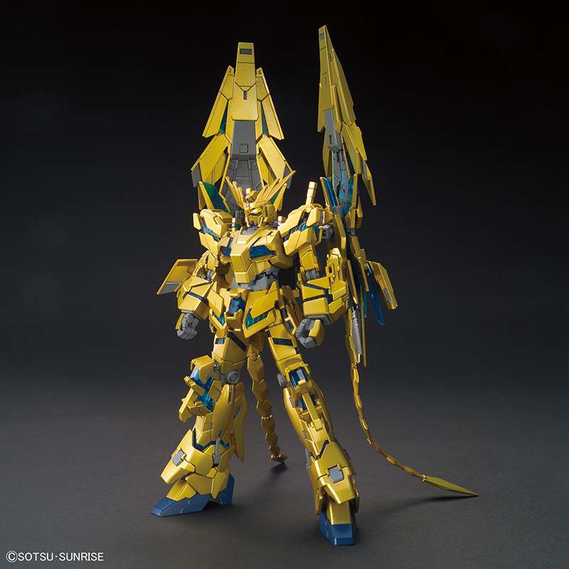 HGUC Gundam Unicorn Phenex Destr 1/144 - Fantastisk Modellkit bandai model kit gunpla