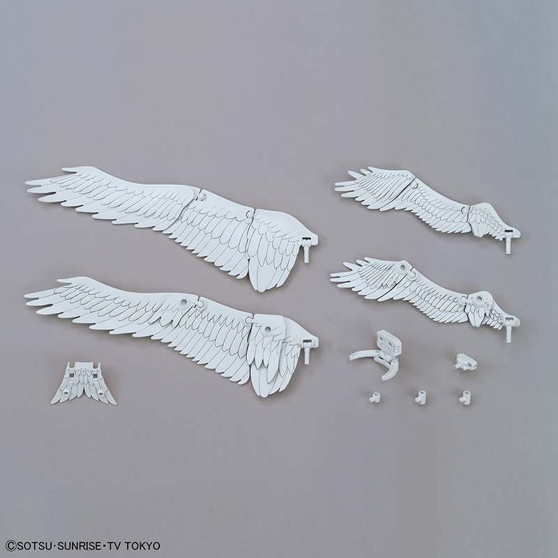 HGBC Skyhigh Wings 1/144 - Byggsats med spektakulära vingar bandai model kit gunpla