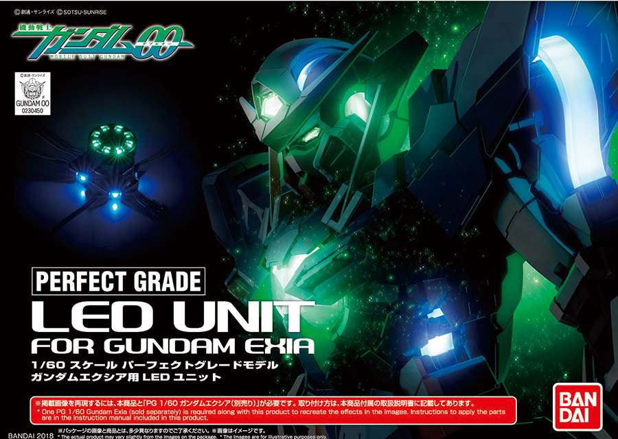 PG Gundam Exia LED Enhet – Lys upp din modell bandai model kit gunpla