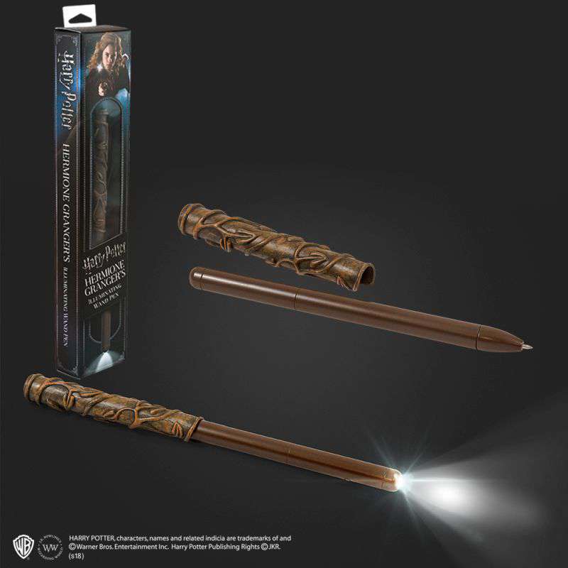 HP Hermione Illuminating Wand Pen – Magisk och Praktisk Skrivredskap noble collections