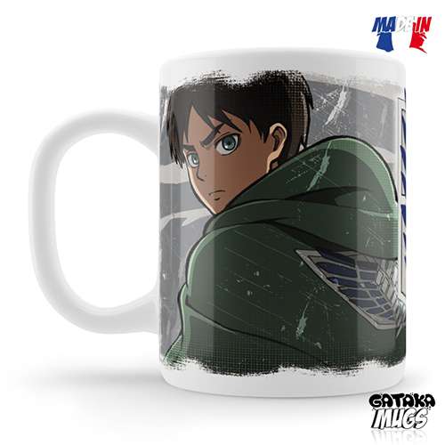 Aot Scouts Alliance Mug - Perfekt för Attack on Titan-fans unekorn