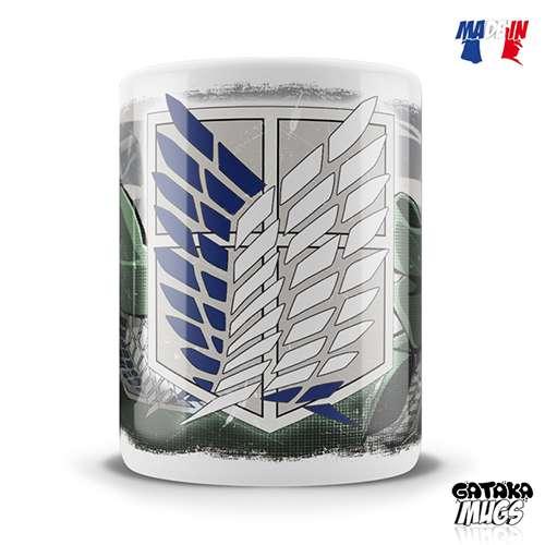 Aot Scouts Alliance Mug - Perfekt för Attack on Titan-fans - Robotto