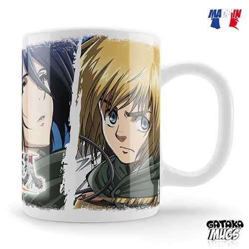 Aot Titan Killers Mug - En perfekt present för anime-fans - Robotto