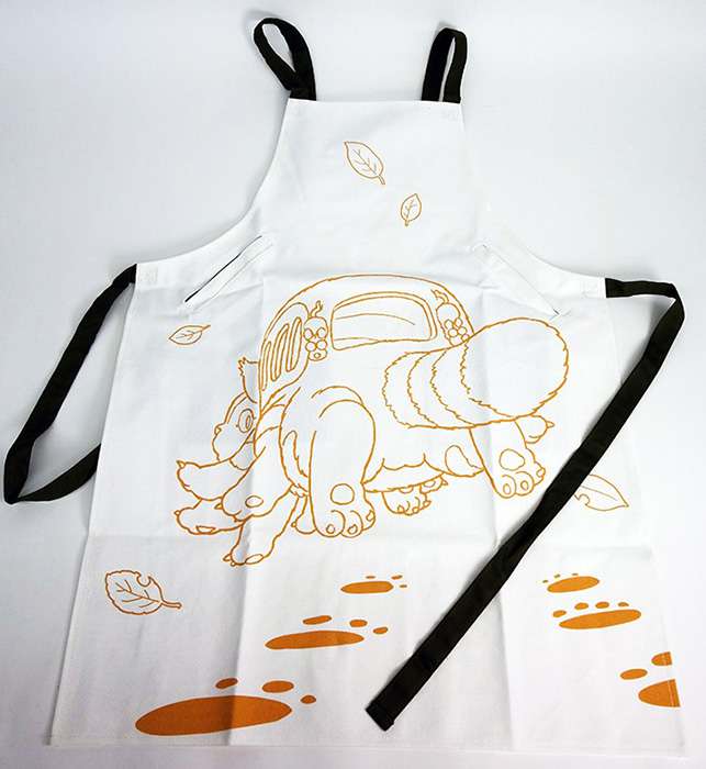 Totoro Nekobus Canvas Förkläde studio ghibli