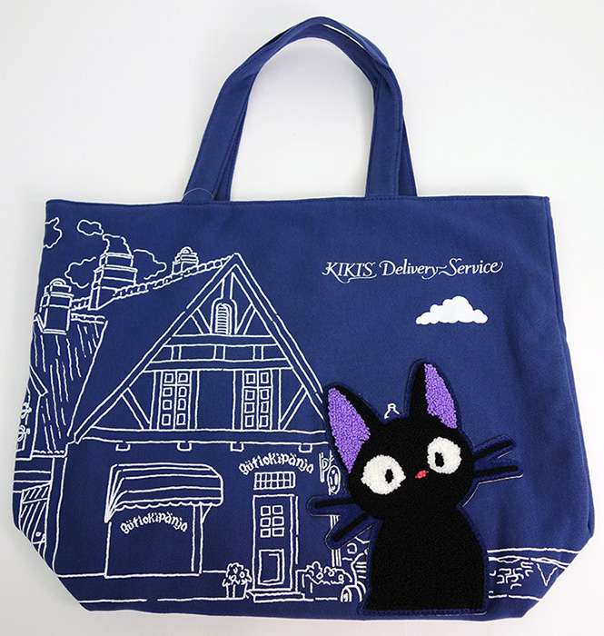 Kiki Delivery Jiji Blå Tote Bag studio ghibli
