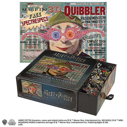 Harry Potter The Quibbler Magazine Cover Puzzle - 1000 Bitars noble collections