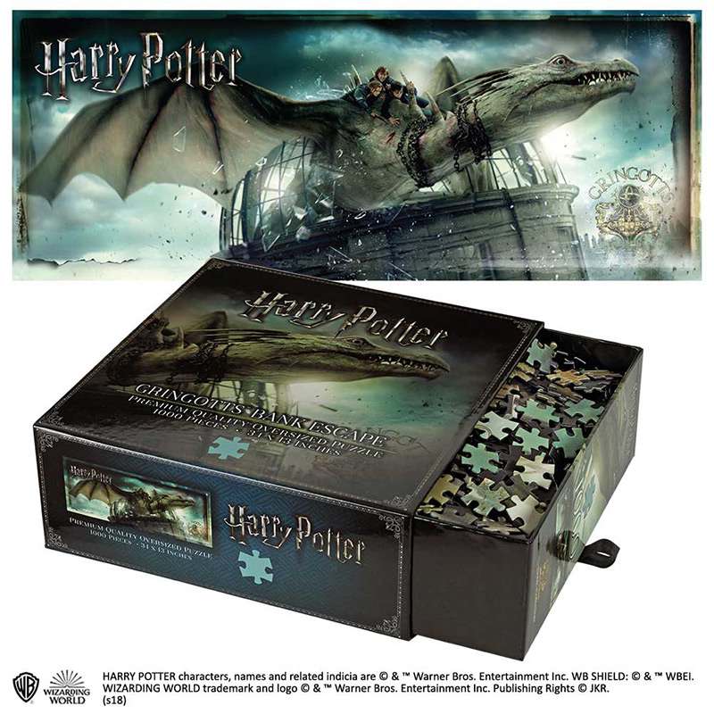 Harry Potter Gringotts Bank Escape Puzzle noble collections