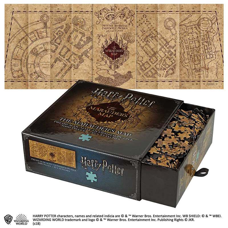 Harry Potter Marauders Map Pussel noble collections