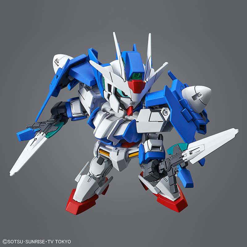 SD Cross Silhouette Gundam 00 Diver Ace bandai model kit gunpla