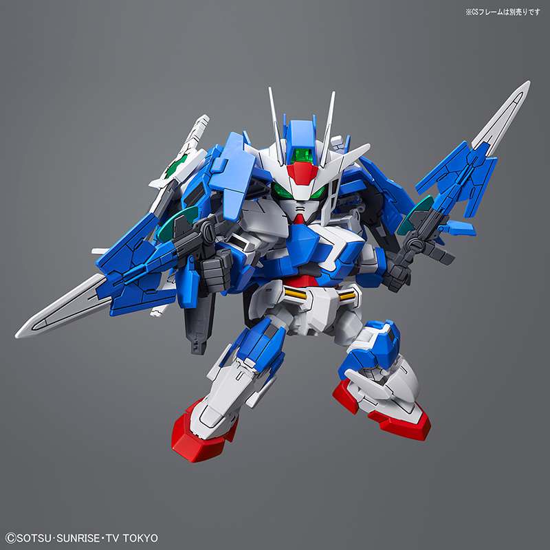 SD Cross Silhouette Gundam 00 Diver Ace bandai model kit gunpla