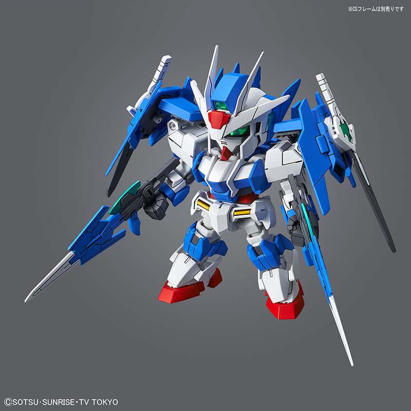 SD Cross Silhouette Gundam 00 Diver Ace bandai model kit gunpla