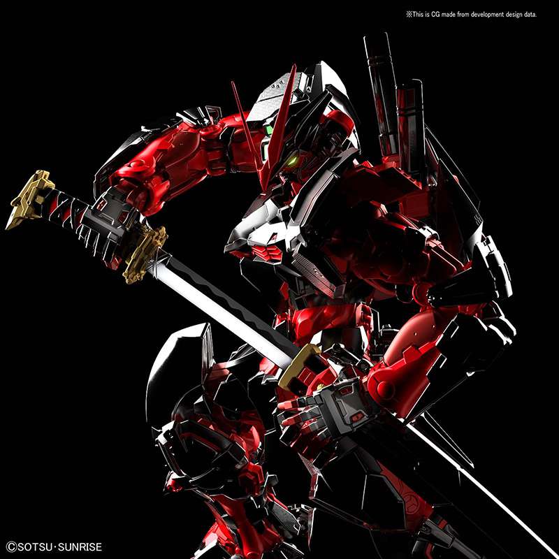 MG Gundam Astray Red Frame Hi-Res 1/100 – Modellbyggsats bandai model kit gunpla