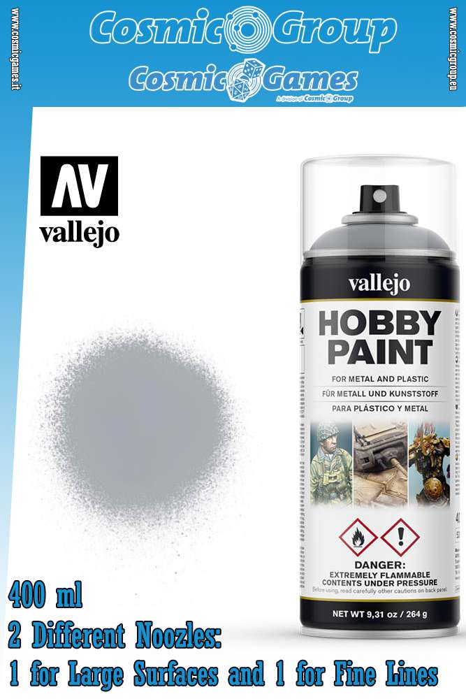 Fantasy Color Primer Silver 28021 – Den perfekta primer för modeller vallejo