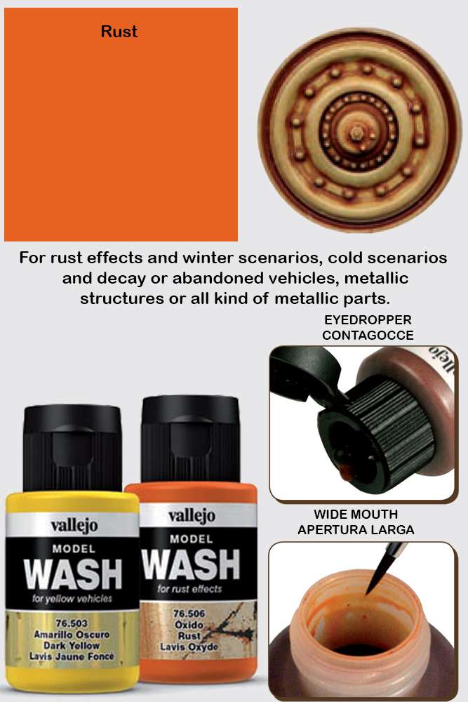 Model Wash 76506 Rost vallejo