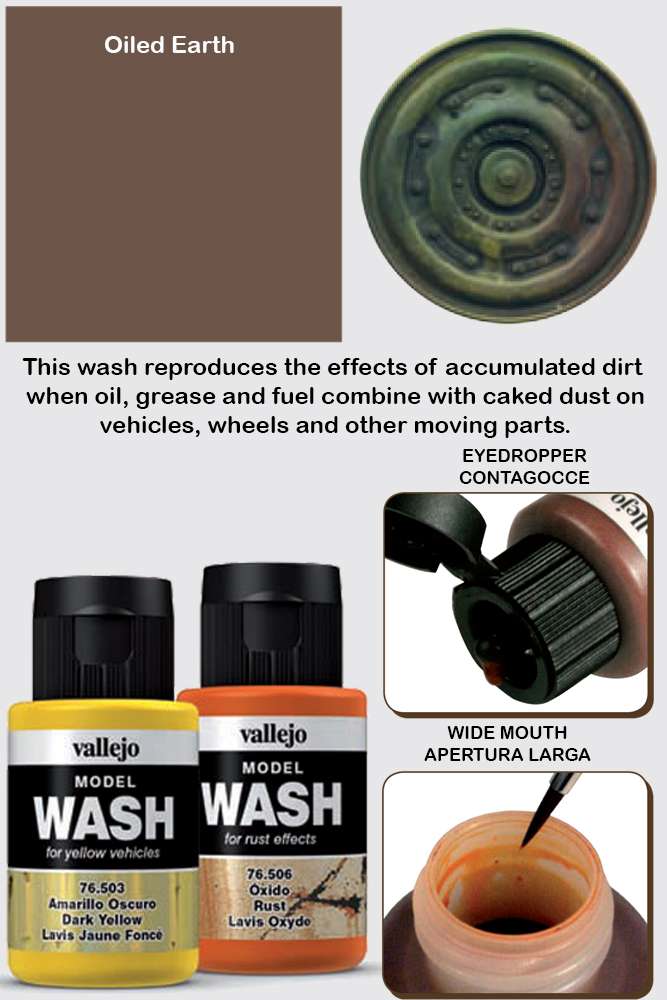 Model Wash 76521 Oiled Earth vallejo