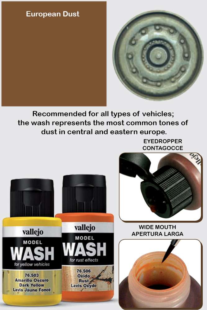Model Wash 76523 - European Dust vallejo