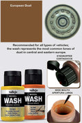 Model Wash 76523 - European Dust vallejo