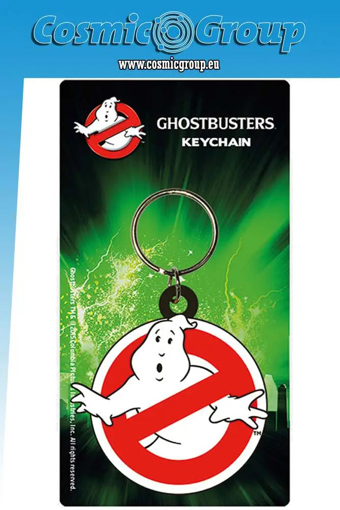 Ghostbusters-logotyp Gumminyckelring