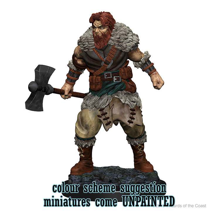 D&d Nolzur mum mänsklig barbar wizkids