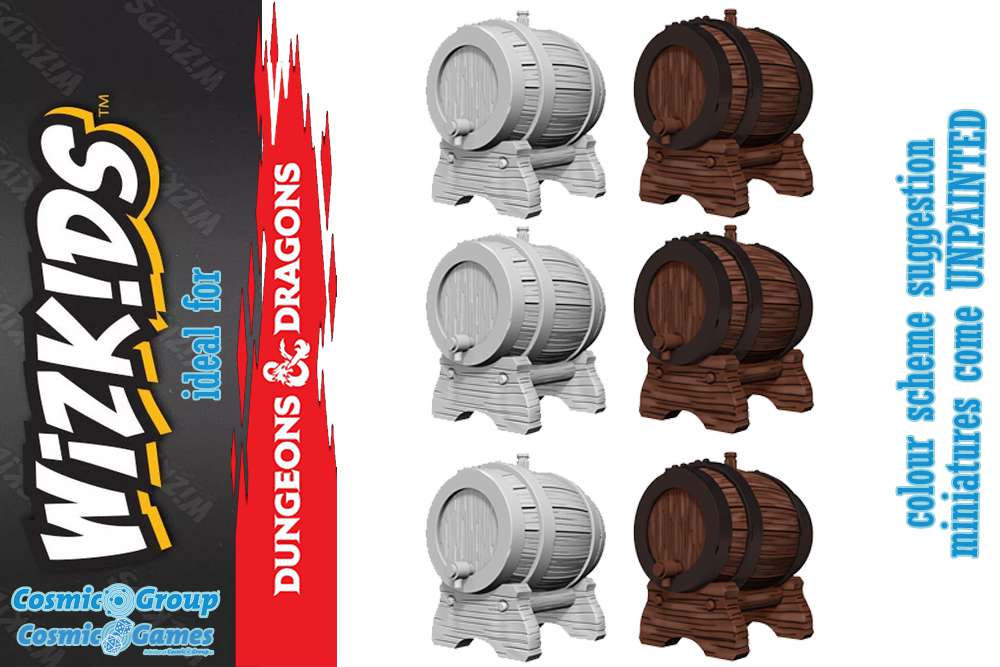 Wizkids Miniature Um Keg Barrels Set wizkids
