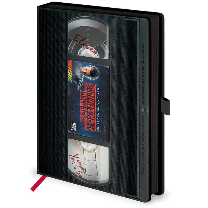 Stranger Things Series 1 VHS A5 Notebook pyramid international