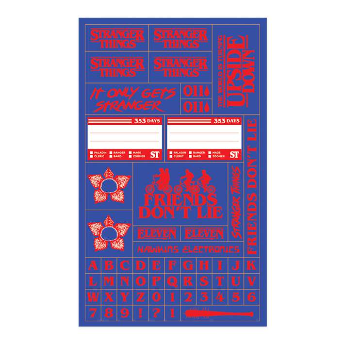 Stranger Things Series 1 VHS A5 Notebook pyramid international