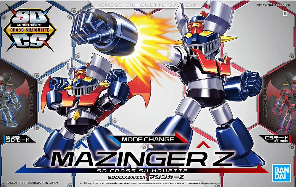SD Cross Silhouette Mazinger Z - Samlarfigur av Hög Kvalitet bandai model kit gunpla
