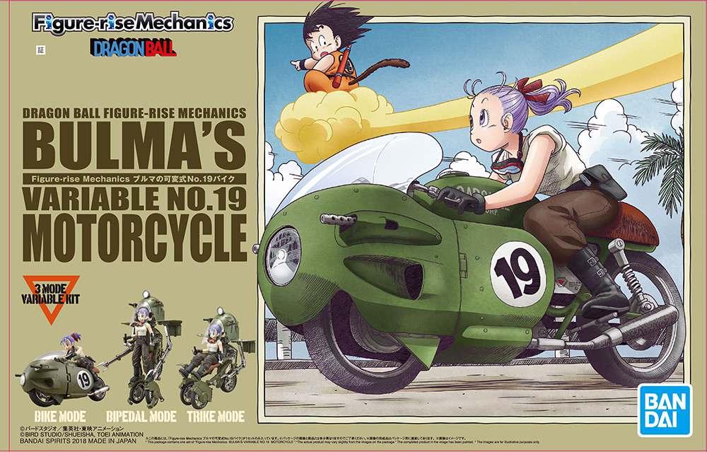 Figure Rise Mech Bulma Motorcykel Byggset - Robotto