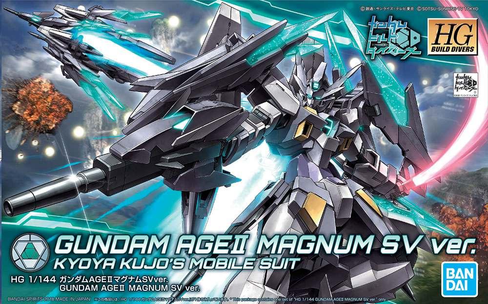 Hgbd Gundam Age II Magnum SV Ver 1/144 – Modellkit - Robotto