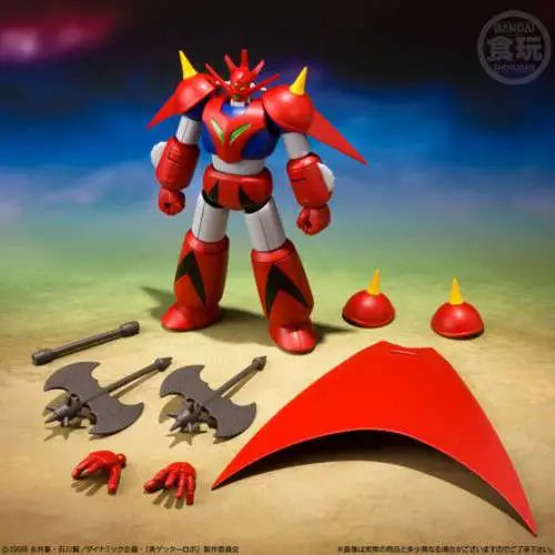 Super Minipla Getter Robot S.2 Set (3) – Modellkit med Shin Getter 1, Star Dragon och Black Getter från Getter Robo Armageddon