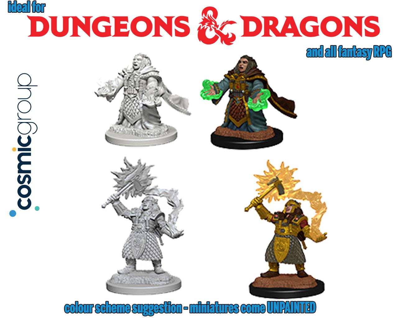 D&d Nolzur Mum Dvärg Kvinna Präst