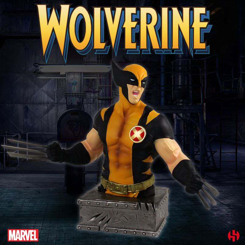 Wolverine Bust (Semic) – Handmålad Resinfigur semic