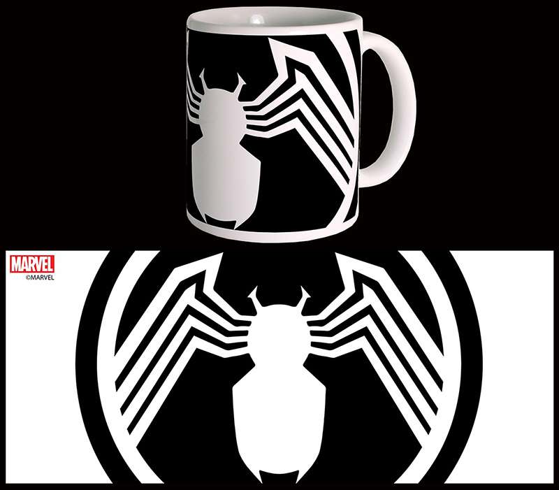 Venom Logomugg - Marvel-inspirerad Kaffe- och Te-kopp semic