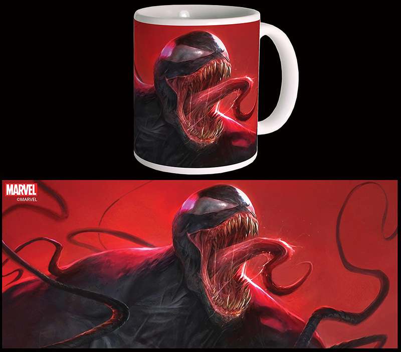 Venom Röd Mugg - Marvel Karaktärs Kollektion semic