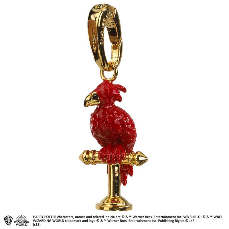 HP Lumos Charm 22 Fawkes The Phoenix noble collections
